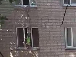  Девушка сбежала с третьего этажа в стиле любовницы в Воронежской области 