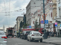 Кафе загорелось на проспекте Революции в Воронеже вечером 11 августа