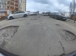 «Лунные кратеры» на Шишкова: воронежцы пожаловались на дорогу, которую год назад чинили за свой счет