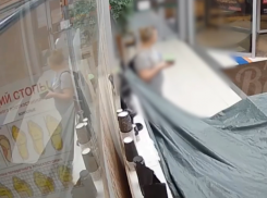 Кофейное преступление попало на видео в Воронеже