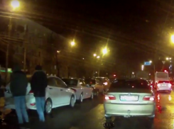  В Воронеже столкнулись 5 автомобилей 