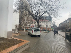 «Издевательская тяга к прекрасному»: аляповатую парковку показали у воронежской художественной школы 