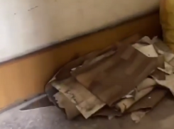 «Здесь у нас бомжи, походу, спят»: киберпанк и постапокалипсис на «Почте России» показал житель Воронежа