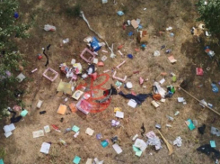 Дождь из хлама шокировал жителей Воронежа