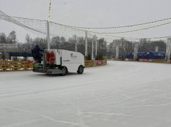 Каток на Адмиралтейской площади в Воронеже готов принимать гостей