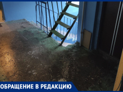 Последствия девятиэтажного потопа сняли в Воронеже 