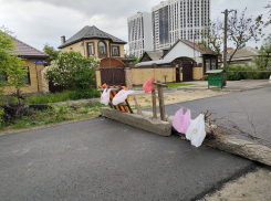 Единственную сквозную улицу между Шишкова и Карпинского перекрыли в Воронеже