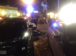 В центре Воронежа маршрутка столкнулись с «Мерседесом» и «Тойотой» (ФОТО)