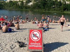 Протест против указов губернатора Гусева продемонстрировали на пляже в Воронеже