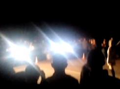 Чумовой старт внедорожников на гонках в Воронеже попал на видео