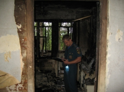 В Воронеже на пожаре пострадал 24-летний парень 