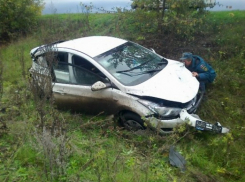 В Таловском районе при опрокидывании автомобиля «Хендай Элантра» погибла девушка