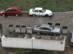 Жестокую месть дворника водителю Audi зафиксировали в Воронеже