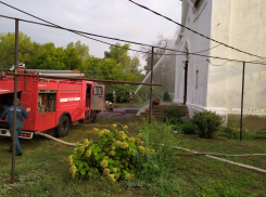 Церковь загорелась во время грозы в Воронежской области 