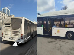 «Блокнот Воронеж» помыл автобус, а руки остались сухими