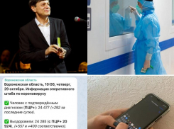 Коронавирус 29 октября: +292 заболевших, рассылка ковидных SMS и реформа поликлиник