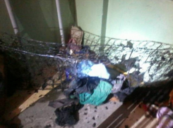 В Воронежской области на пожаре получили травмы два человека