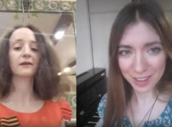 Влюбленная в Воронеж американка спела «Смуглянку» в самоизоляции