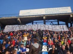 Руководство воронежского «Факела» наказали рублем за баннер против него самого