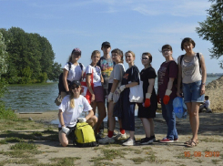 Юные воронежцы вышли на борьбу с мусором