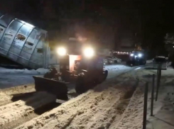 Более 3 тыс. кубометров снега убрали за ночь в Воронеже