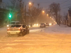 Воронеж vs метель: как город встретил лютый снегопад в Старый Новый год 