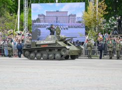 Четыре качества народа-победителя вспомнили на параде 9 Мая в Воронеже
