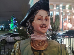  Двухметрового Петра I установили в Воронеже 