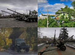 Гордость и слава России расположилась в удивительном парке воронежского левобережья