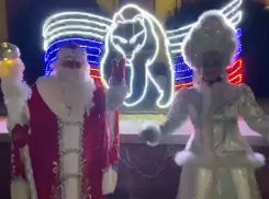 Верхнехавский Дед Мороз обратился к бойцам ВС РФ 