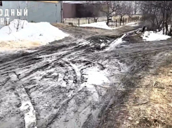 С кочки на кочку: воронежцы годами тонут в грязи