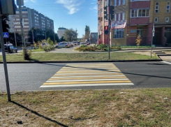 Воронежцев привел в шок новый пешеходный переход, который дорожники обустроили на Машмете