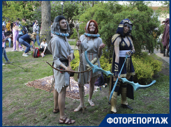 Грандиозное шествие персонажей компьютерных игр и аниме сняли в центре Воронежа