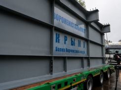 Первые металлоконструкции для Керченского моста были отправлены с завода «Воронежстальмост»