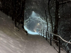  «Сказочную» погоду запечатлели жители Воронежа