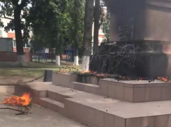 Воронежцы сообщили о поджоге братской могилы