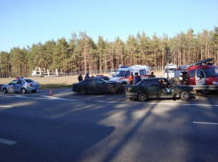 В Воронежской области в результате столкновения «ВАЗа» и «БМВ» погиб житель Курской области