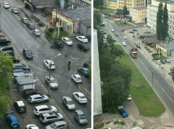 Долгожданное возвращение газона произошло около Военной академии в Воронеже