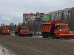В мэрии Воронежа рассказали, сколько снега убрали сегодня 