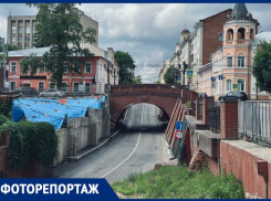 Новые проблемы: как теперь выглядит многострадальный Каменный мост в центре Воронежа