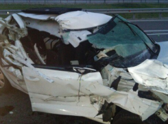 В жуткой аварии под Воронежем чудом выжили пассажиры