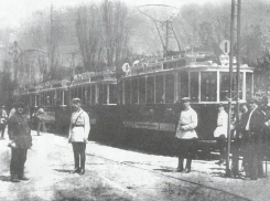 94 года назад по Воронежу открыли трамвайное движение