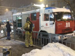 Скопление пожарных машин у ТЦ в Воронеже напугало жителей 