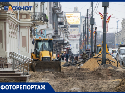Как проходит ремонт главного воронежского проспекта за полмиллиарда рублей