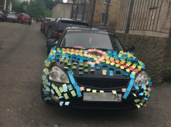 Победный тюнинг из сотен стикеров создали в Воронеже