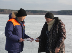 Воронежские спасатели напомнили рыбакам об опасности на льду