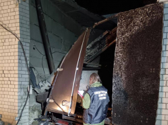 Последствия взрыва газового баллона показали на видео в Воронеже 