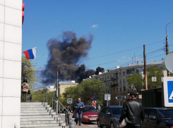 Стала известна причина густого черного дыма в небе над Воронежем 