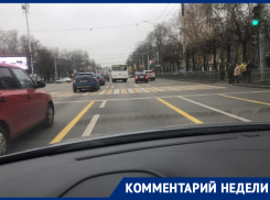 «В случае ДТП можно идти в суд», – юрист прокомментировал бардак с временной разметкой на Московском проспекте