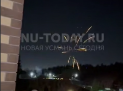 Мегафейерверк во время опасности атаки БПЛА заставил трепетать жителей Воронежской области